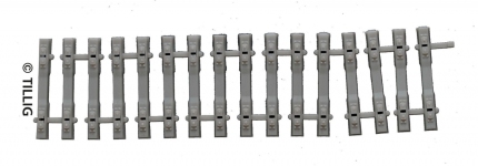 Tillig 85034 - H0 Betonschwellenband; Länge 110 mm